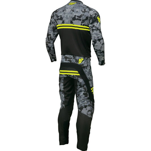 THOR 2024 SECTOR DIGI BLACK / CAMO KIDS GEAR SET