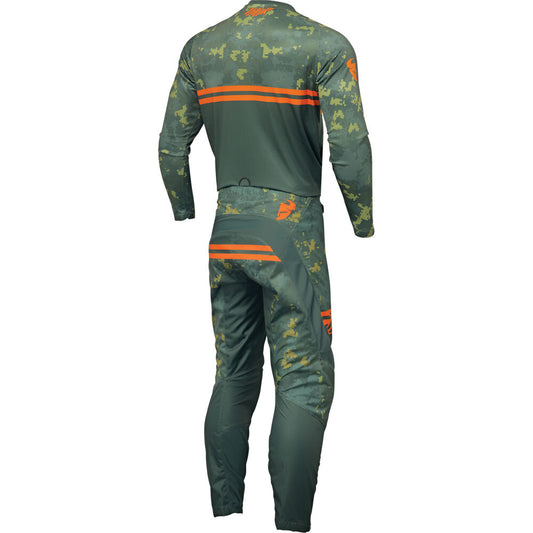 THOR 2024 SECTOR DIGI GREEN / CAMO KIDS GEAR SET