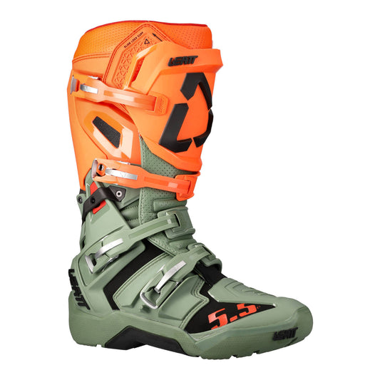 Leatt 5.5 Flexlock Enduro Boot - Cactus